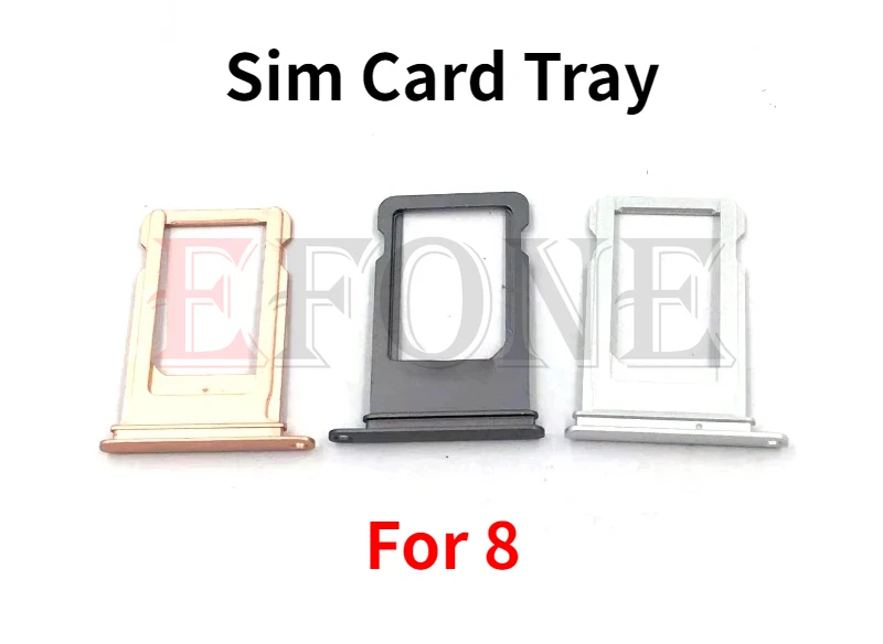 Voor Iphone 6 6 S 6G 7 7G 8 8G Plus Sim-kaartsleuf Lade Houder Sim-kaartlezer Socket