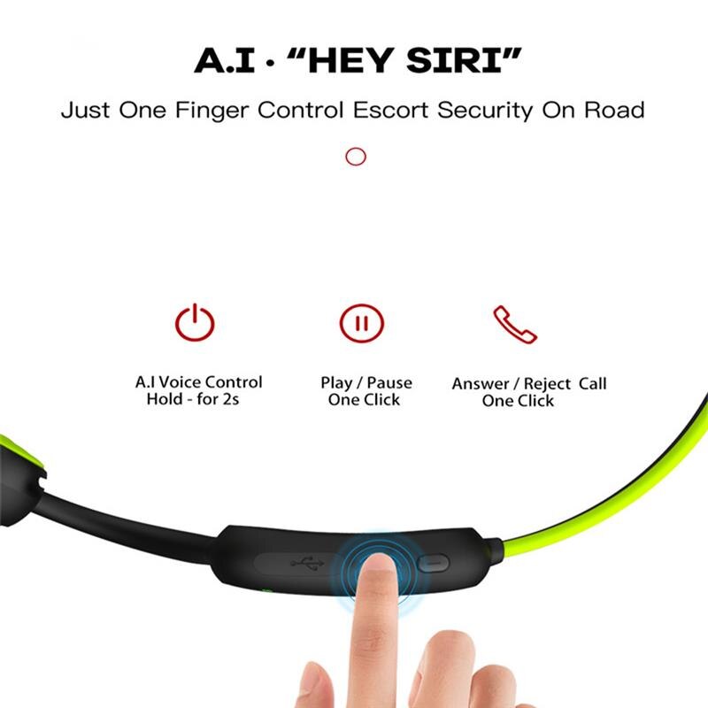 OPENEAR Drahtlose Bluetooth Kopfhörer Knochen Leitung Headset Wasserdicht Sweatproof Sport Stereo Kopfhörer