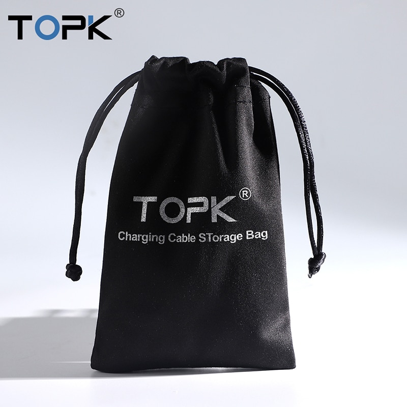 Topk powerbank case telefoonhoesje voor usb-lader usb-kabel telefoon opbergdoos mobiele telefoon accessoires 100*30mm