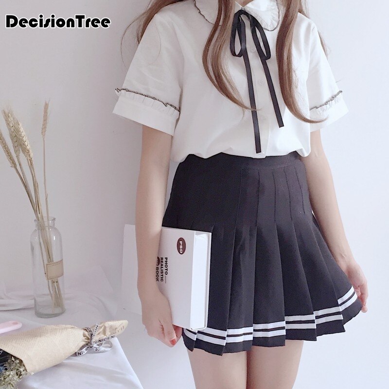 students half sleeve school uniforms japan and south korea jk uniforms school clothes seifuku school dress Full Sets