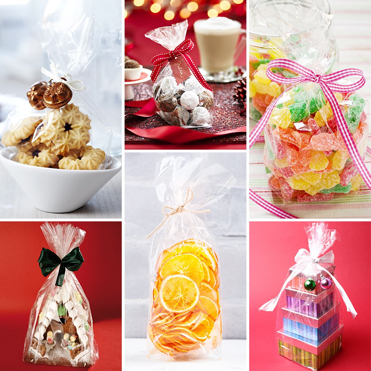 2 Rolls 2.5mil Cellophane Wrap Clear and White Dot Cellophane Wrappers for Wrapping Baskets Art Crafts (43x3000cm)