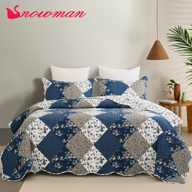 Snowman Effen Kleur 3Pcs Beddengoed Set Voor Huishoudelijke Warmte Slaapkamer Set Twin Koningin Koning Dekbedovertrek + Kussensloop * 2