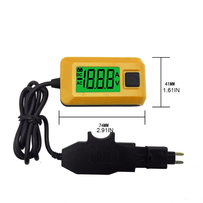 Automotive Current Tester Automotive Fuse Ammeter Vehicle Resistance Wire Leakage Detector Dark Current Detector