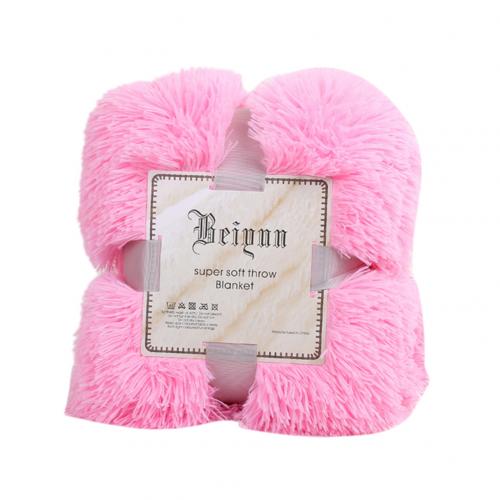 80x120cm doux moelleux Shaggy lit canapé couvre-lit literie feuille jeter couverture décorations de noël pour la maison couette: Rose