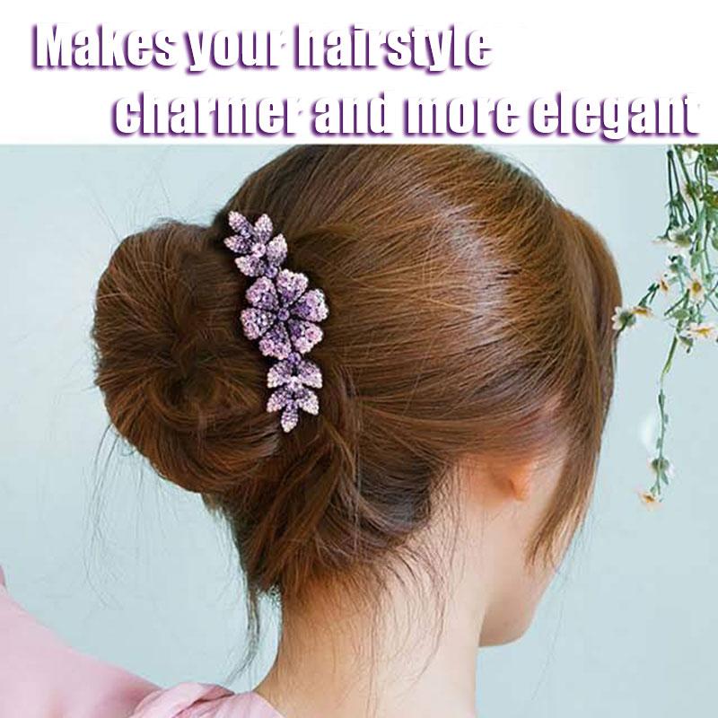 Peineta lateral para pelo de cristal para decoración, peines de cristal para el pelo de boda, accesorios para el cabello de novia, tocado para el pelo para mujer, adornos de joyería