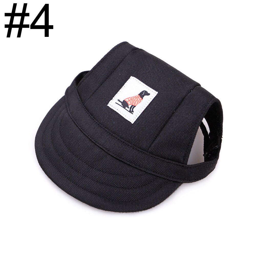 1 stk pet hund baseball kasket sport kasket hat - udendørs hat solbeskyttelse sommer vinter kasket til små mellemstore hunde hvalpe: 4 / M