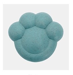 6 colores gato oso garra forma nevera ambientador Bambú de carbono activado desodorante refrigerador con ventosa: Blue