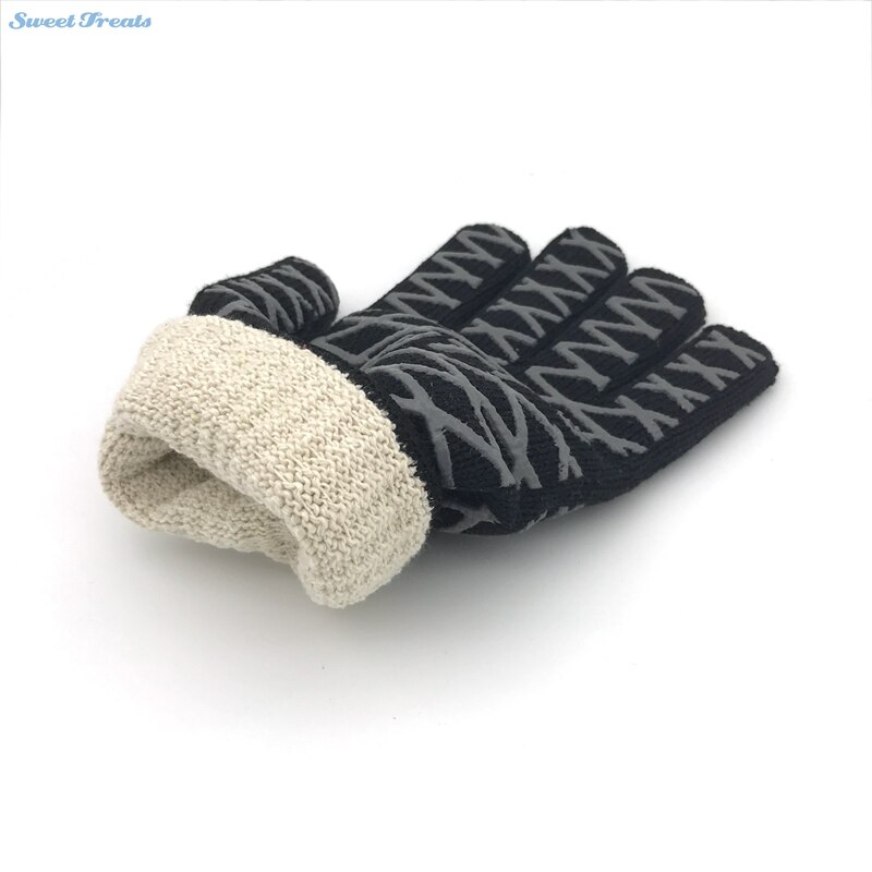 Sweettreats 10" Long Barbecue BBQ Gloves Pit Mitt Heat Resistant Fireplace BBQ Grill Kitchen Glove Microwave Oven Mitts