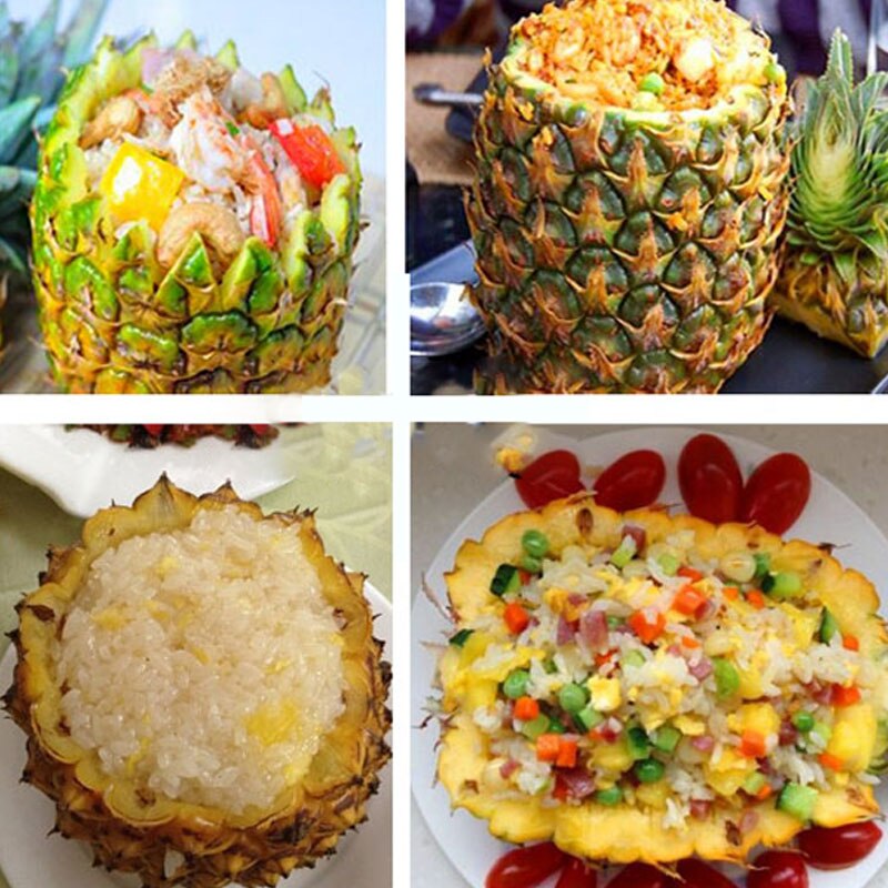 Edelstahl Obst Ananas Corer Aufschnittmaschinen Parer Cutter Gemüse Messer Gerät Küche Gerät Obst Messer Cutter