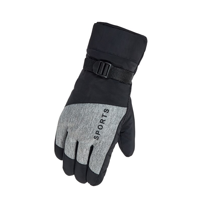 Thicken Ski Snow Gloves Cold Weather Waterproof Winter Thermal Snowboard Gloves Men Women Outdoor Snowmobile Motorcycle Gloves