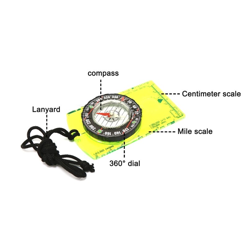 Compass Multifunctional Map Reading Compass Orienteering Compasses
