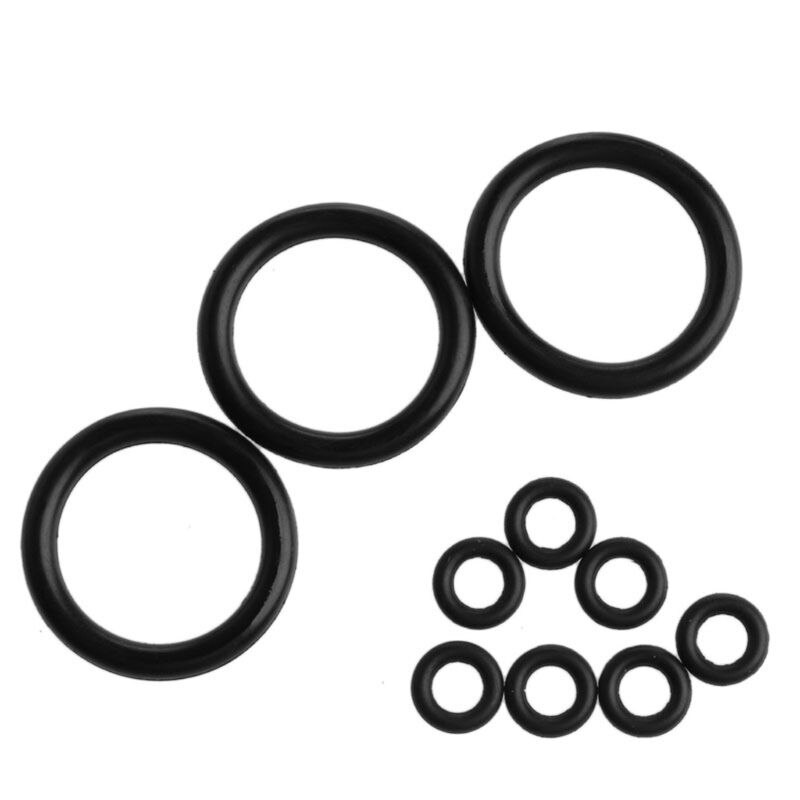 50 st gummi o-ring packningar olika storlekar set kit för vvs kran tätning diskbänk gänga
