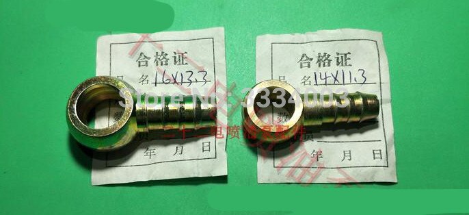 diesel tube connecting joint for diesel oil return, inlet oil, pump connecting, diesel pump repair tool kits