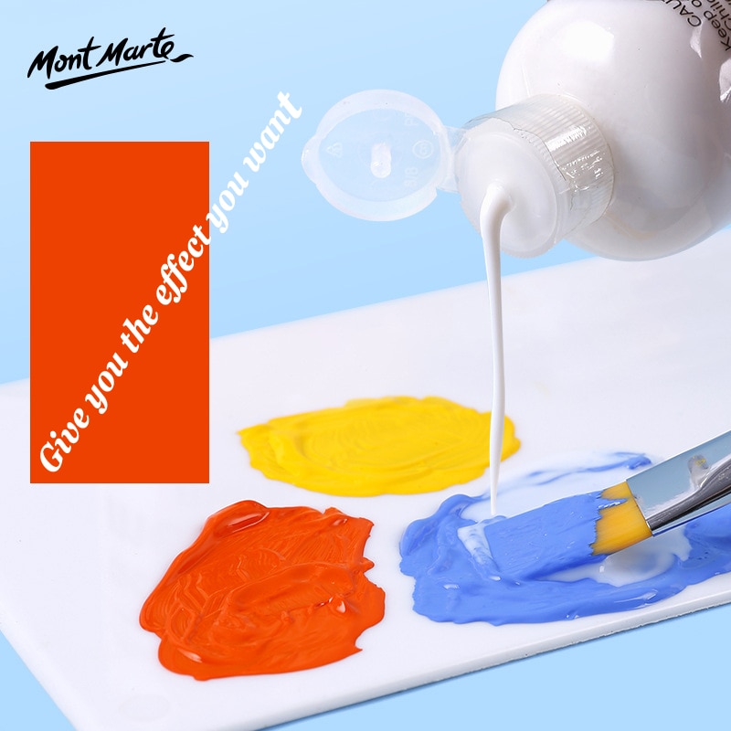 Acryl- Pigment Mischung flüssig Brightener transparent schützend Farbe matt Grundierung Grundierung Gemälde Mittel
