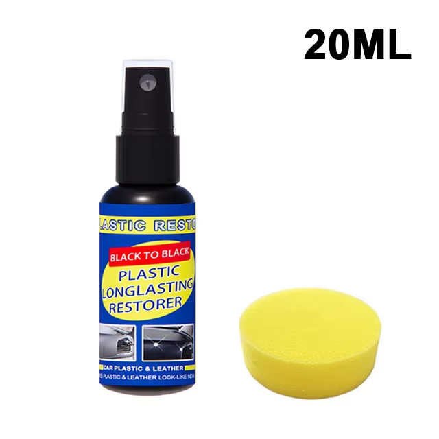 Auto Plastic Restorer Terug naar zwart Glans Auto-reinigingsproducten Plastic leer Herstel autopolijstmiddel en reparatie Coating Renovator: RED