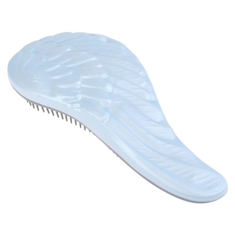 Draagbare Haar Kam Duurzaam Kam Plastic Steil Haar Kam Creatieve Massage Kam Voor Vrouw Meisje Home Reizen: green