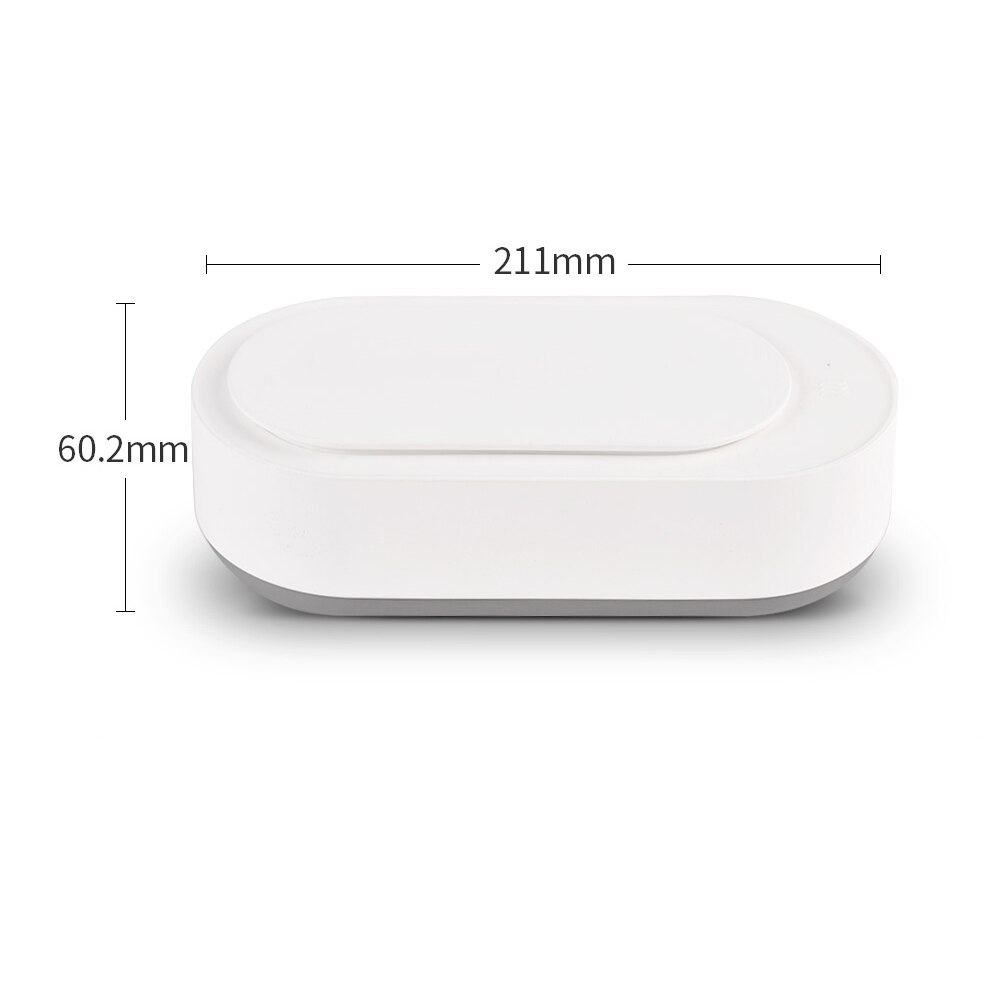 Xiaomi mi Eraclean limpiador ultrasónico inteligente joyería gafas tablero de circuito máquina de limpieza ultrasónico inteligente limpiador de baño: Default Title