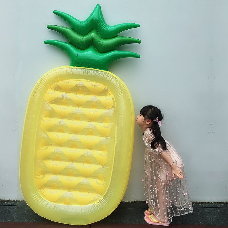 Grand bouée de natation gonflable pour ananas, 180cm, jouet de fête, anneau de natation, réglable, pour adultes et enfants, Festival d'eau