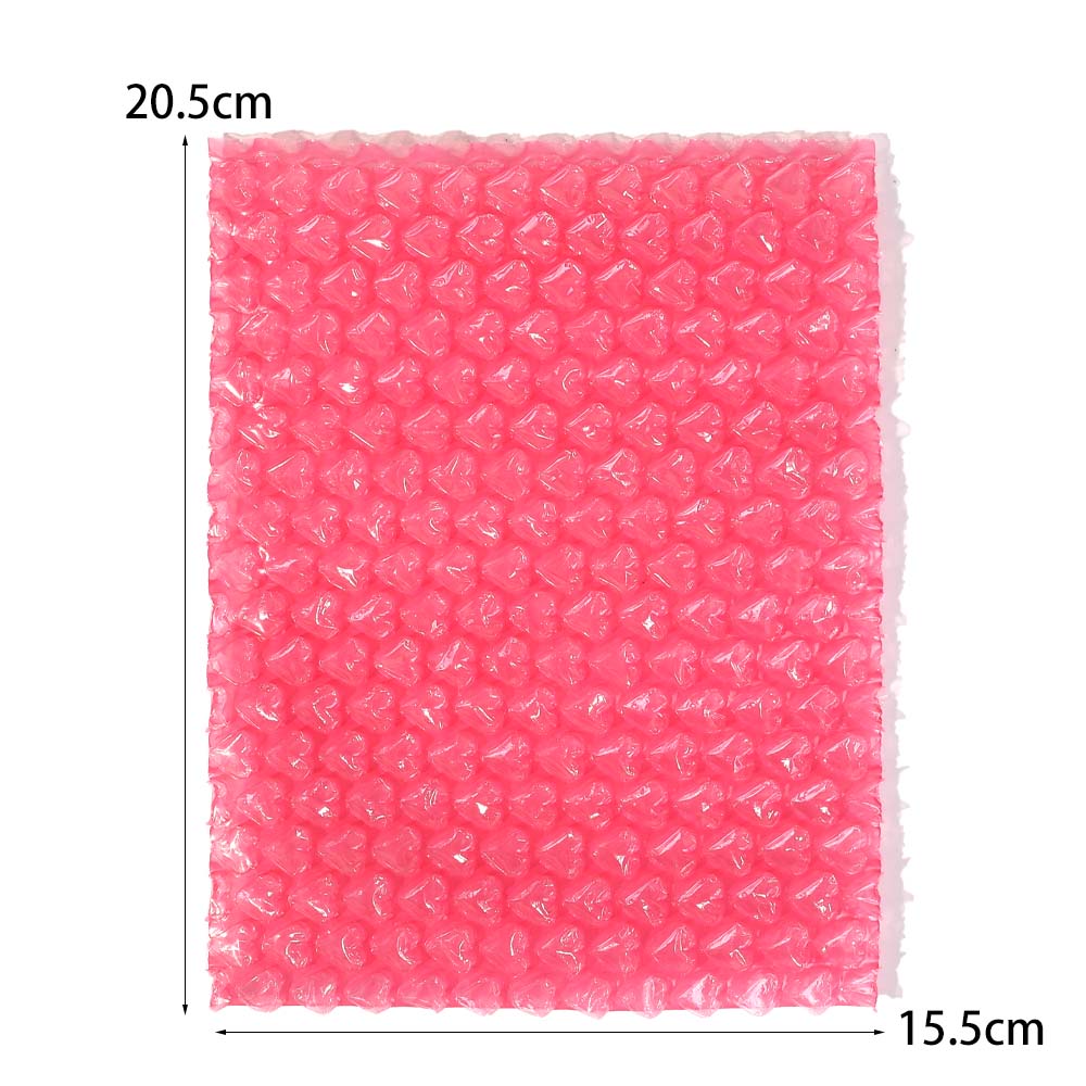 50-5 sztuk różowa torba miłosna koperta bąbelkowa koperta bąbelkowa koperty wyściełane torba robić pakowania biznesowa bańka poczta dekoracje worek robić pakowania: Oliwa / 5x5x5 cm