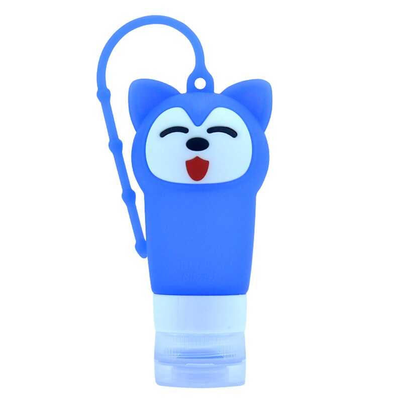 1 Cartoon Dispensing Bottle Travel Silicone Bottle Shampoo Bottle Shower Gel Small Lotion Cosmetic Bottle Plastic Eco-friendly: A3