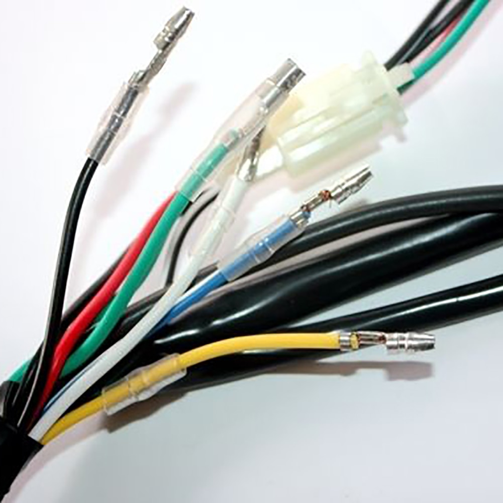 Electric Universal ATV Complete Buggy Accessories Stable 50-125cc Start Engine Quad Bike Wiring Harness Kit