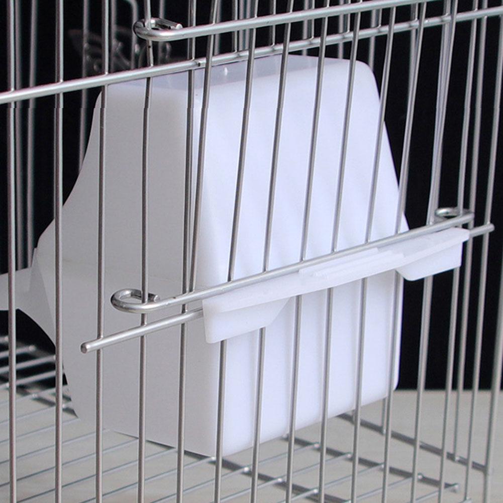 Mangeoire à oiseaux Portable de de grille, récipient d'eau et de nourriture d'oiseau suspendu pour accessoires d'oiseaux de Cage à oiseaux
