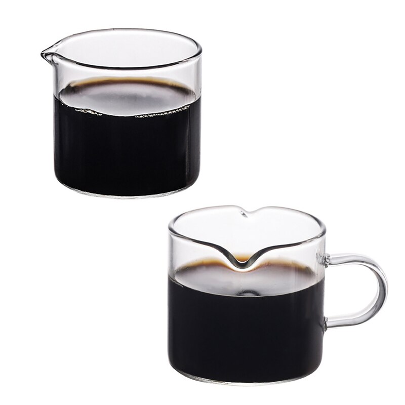 Transparent Glass Cup Double Mouth Whiskey Tea Beer Mugs Handmade Milk Juice Glass Cup Office Home Bar Drinking Products