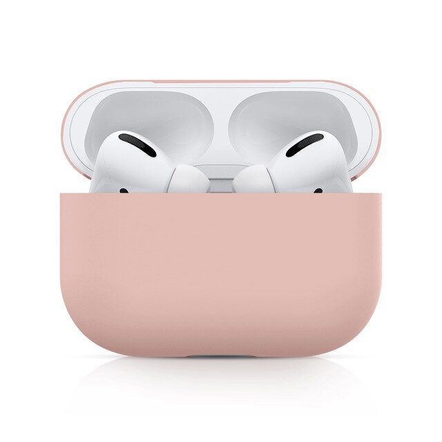 Doces casos de silicone para airpods pro caso sem fio bluetooth para apple airpods 3 capa caso do fone ouvido para vagens ar pro fundas: Rosa