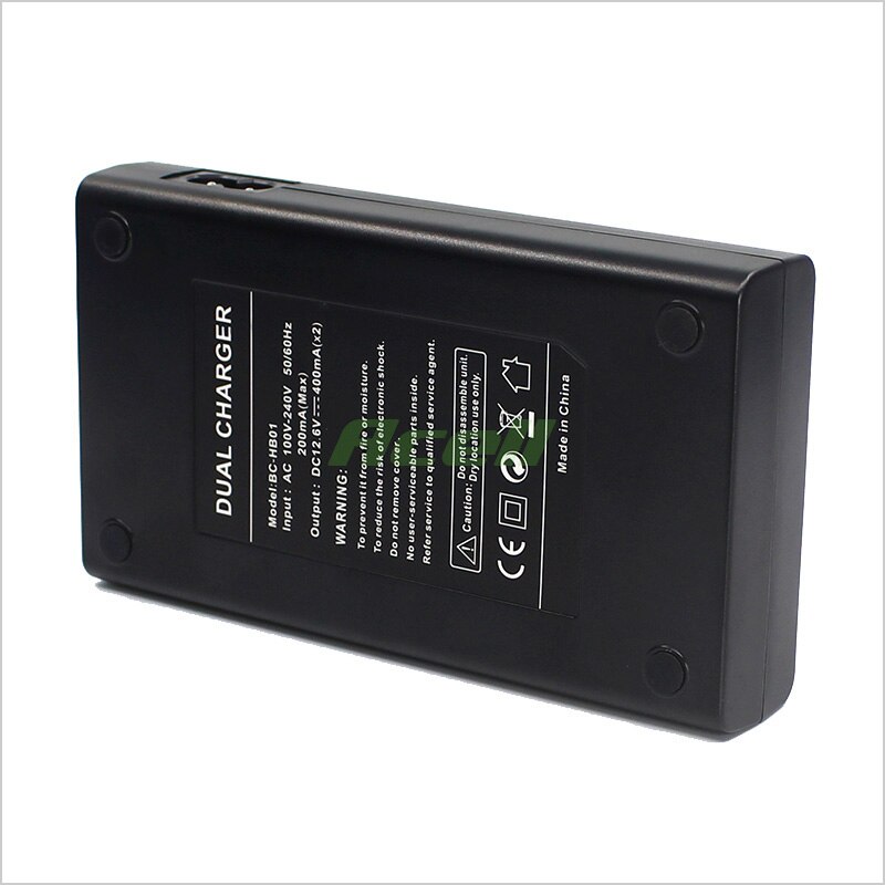 HB01 Dual AC Battery Charger For DJI OSMO Handheld Gimbal Camera – With AC Cable