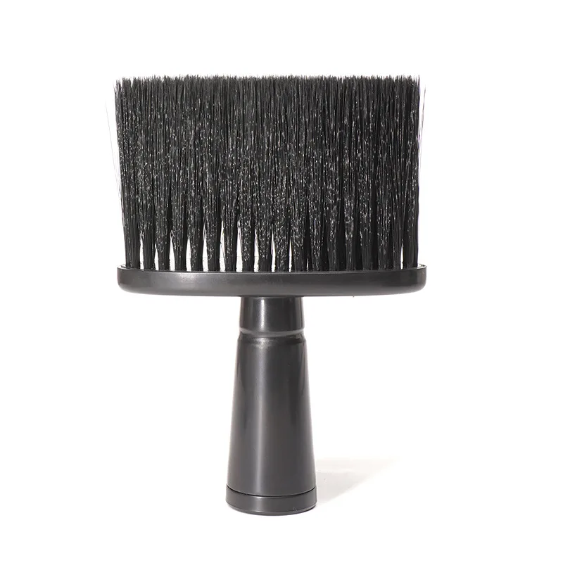 doux cou visage Duster brosses barbier cheveux propre brosse à cheveux barbe brosse Salon de coupe coiffure outils de coiffure: Black