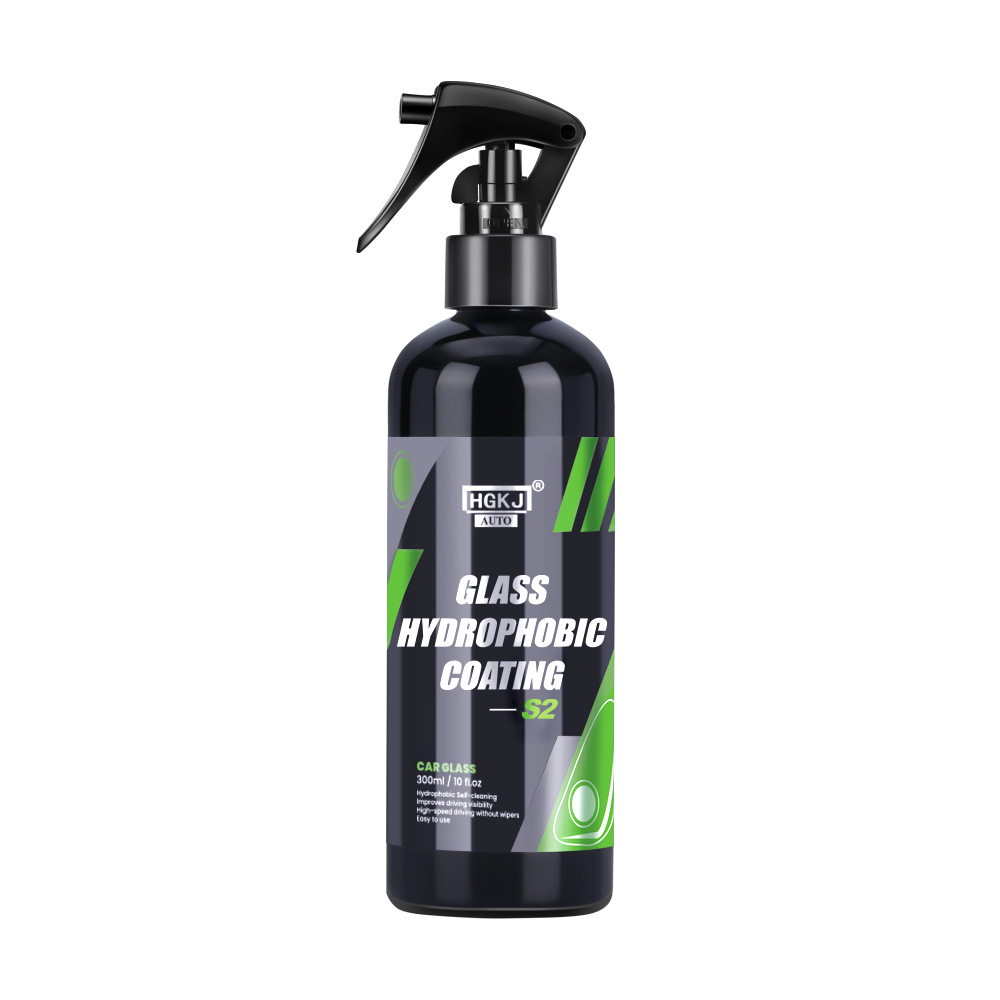 Kit de peinture de revêtement céramique 9H pour voiture, 300/100/50ml, pâte à polir, produits Nano, hydrophobe, couche rapide, cire liquide, HGKJ: HGKJ-AUTO-S2-300ml