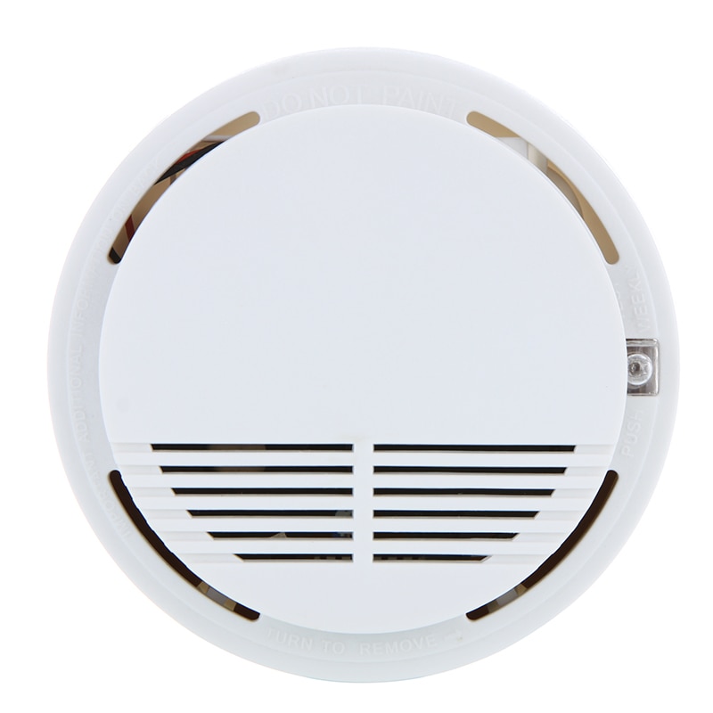 Standalone Photoelectric Smoke Alarm Home Security System for Home Kitchen 9V Fire Smoke Detector Sensor
