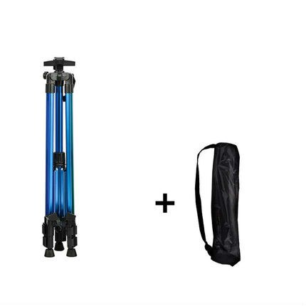 Aluminum Easel Portable Art Painting Shelf Collapsible Telescopic Iron Hand-painted Sketch Oil Painting Multi-function Tripod: Royal blue
