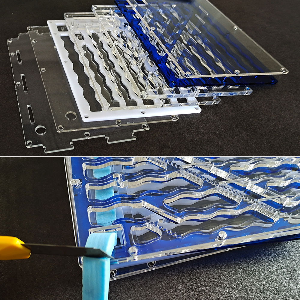 KKMOON CG1233 DIY Ant House 5-layer Acryl Ants Farm with Moisture Feeding Area Birthday Ant House