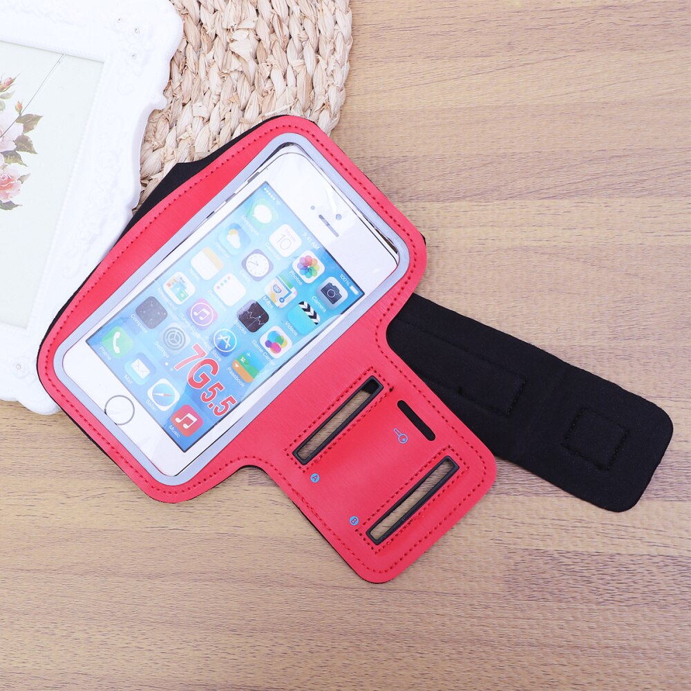 1 Pc Arm Band Case Universal Water Resistant 5.5 Inch Sports Armband for Running Hiking