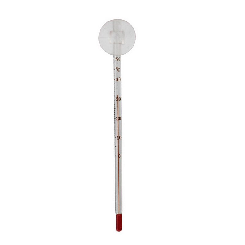 Thermometer voor aquarium zuigstaaf type aquarium thermometer aquarium duik glazen thermometer huisdierproducten voor aquarium^ 9: 15cm witte
