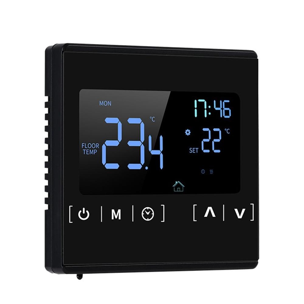Slimme Thermostaat Digitale Temperatuurregelaar App Controle Wekelijkse Oplage Programmeerbare Elektrische Vloerverwarming