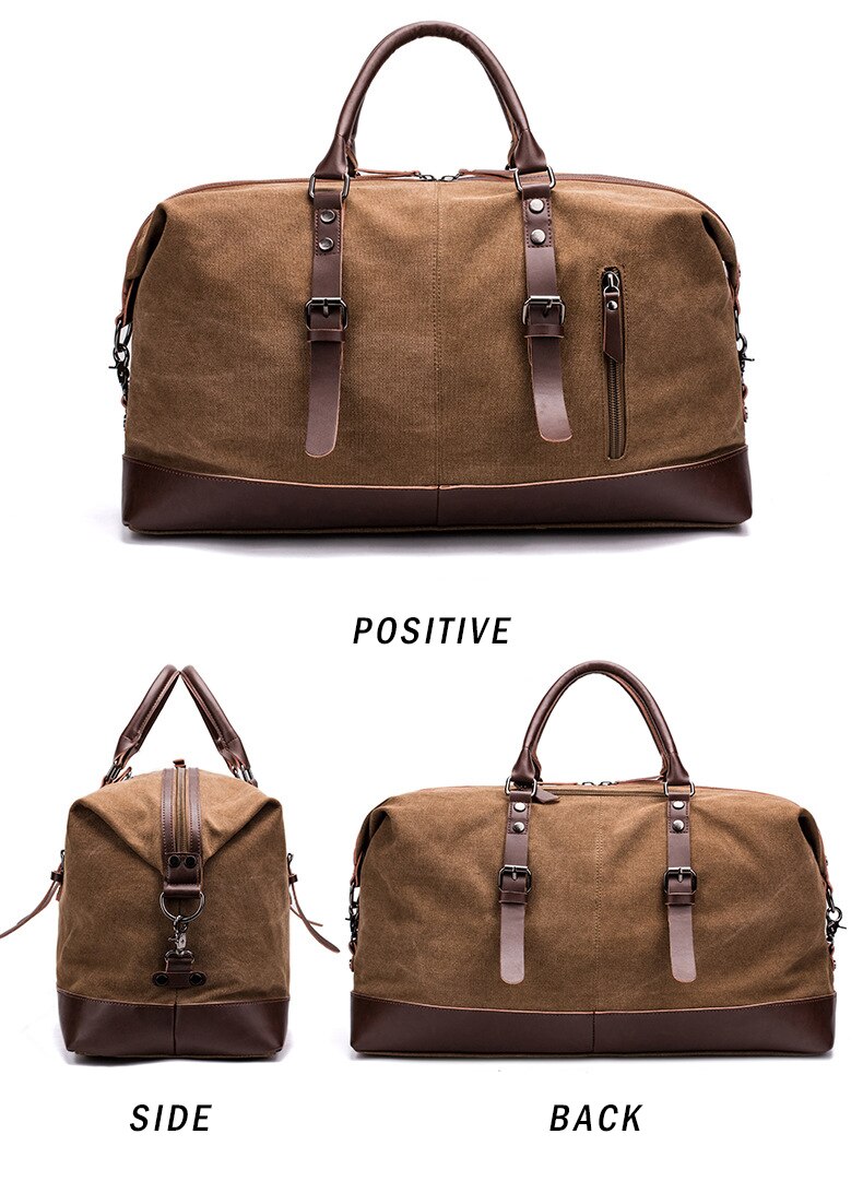 Grande capacidade de viagem saco multifunction men alça ombro duffel saco à prova dmultiple água vários bolsos bagagem sacos mala roupas