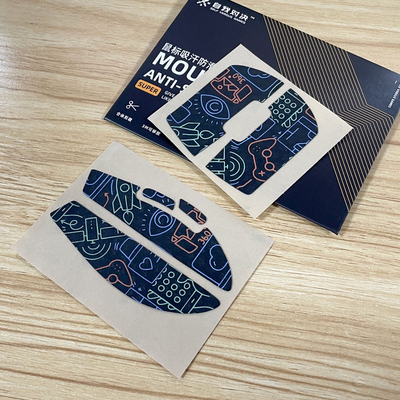 R9ja mouse skin anti-slip elastics refined side grips for logitech g pro x superlight