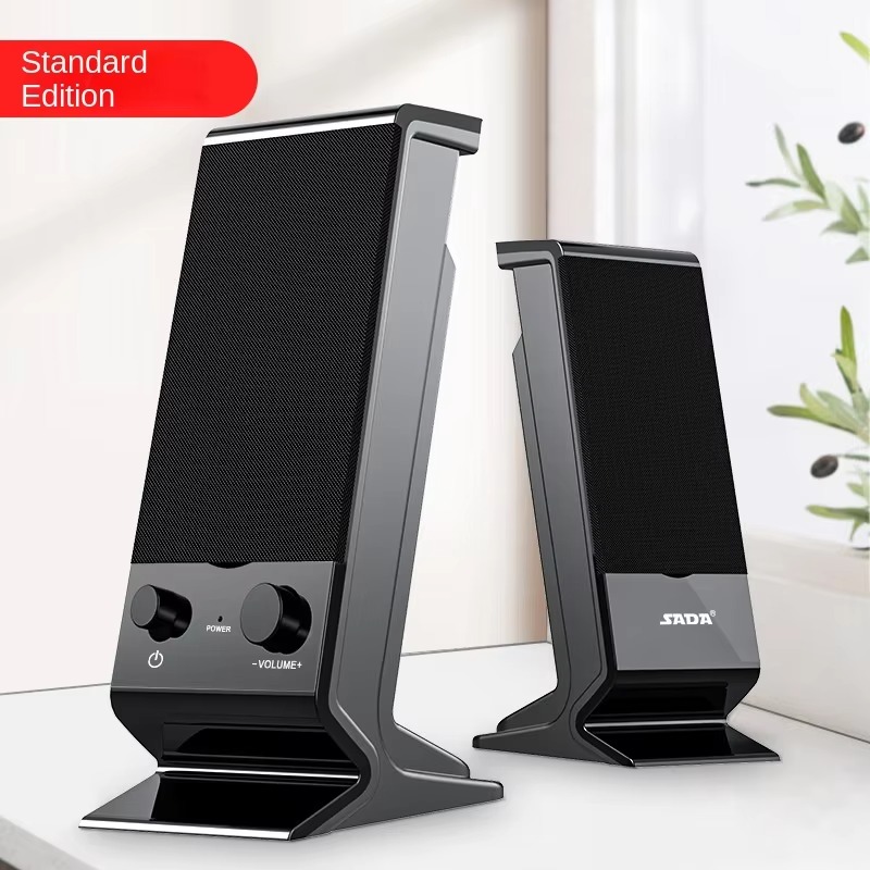 Audiocore AC870 compacte stereoluidspreker 2.0 PC 2x3 Watt RMS zwart