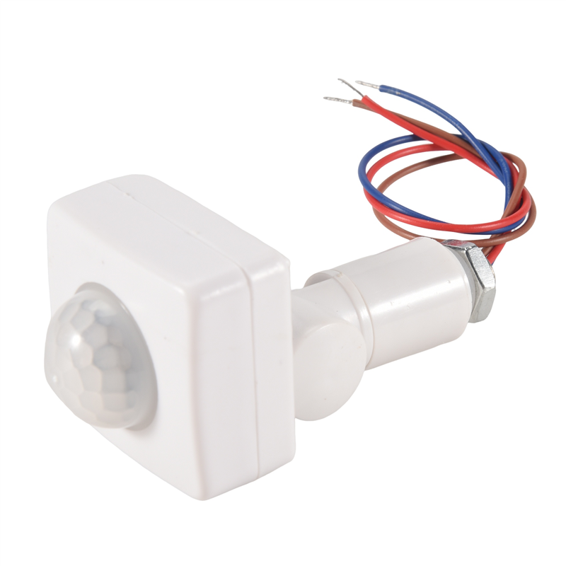 M16K Automatic PIR 85-265V Security PIR Infrared Motion Sensor Detector Wall LED Light Outdoor 160 Degrees