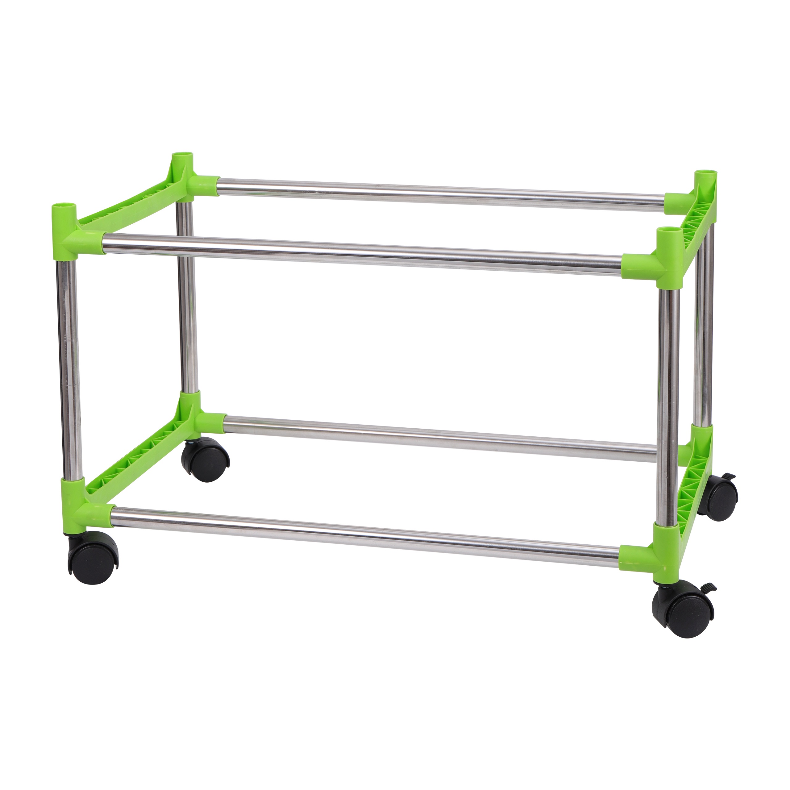 Seed Sprout Tray DIY 2~5 Layers Stainless Steel Shelf Seed Germination Planting Propagation Storage Tray Seed Starter Tray 1Set: Double tray 2-Layers