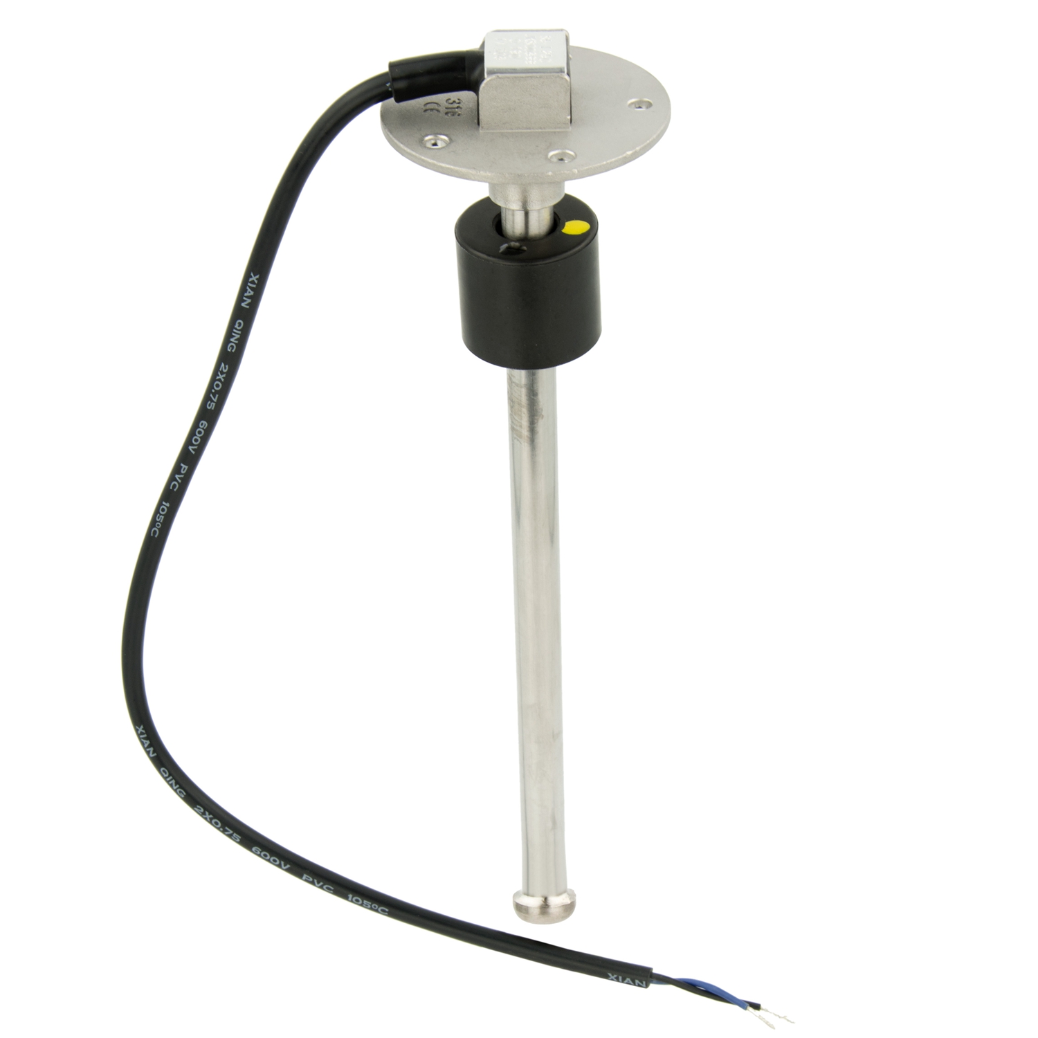 thumbnail interactive-video image 1 of KUS 275mm Boat Truck Fuel Sending Unit – Marine Water Level Gauge Sensor, 240-33 Ohms, SAE 5 Hole 1 of 6