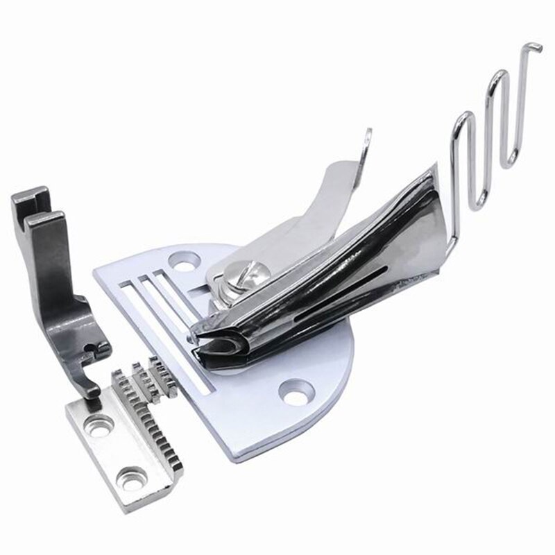 Industriële Naaimachine Onderdelen Trim Staal Naaivoet Naaimachine Hemming Naaivoet Zomen Met Map naaivoet