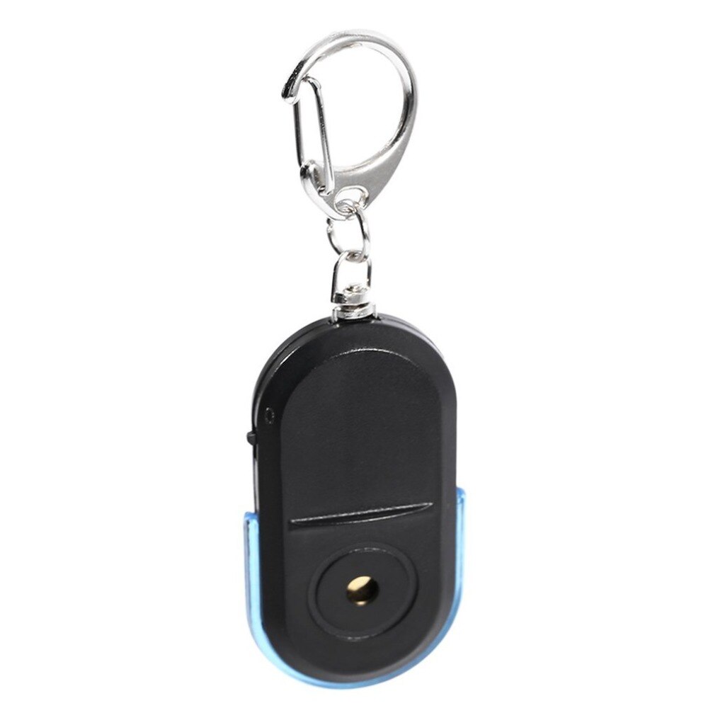 Portable Size Old People Anti-Lost Alarm Key Finder Wireless Useful Whistle Sound LED Light Locator Finder Keychain