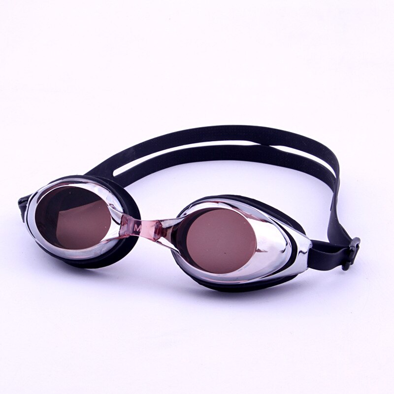 Electroplating Goggles Comfortable Anti-fog Waterproof Adult Swimming Goggles Profession Athletic Multi-color Goggles: Pomegranate Red  Electroplated