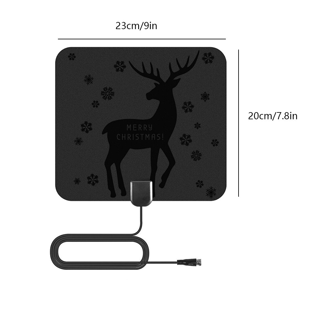 4K Digital HDTV Aerial Indoor Amplified Antenna 1500 Miles HD 1080P TV Local Channels Broadcast: NO.3