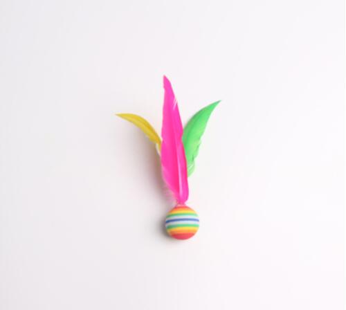 Suzakoo cricket bolde ti stk sæt svamp stort hoved regnbue-mønster