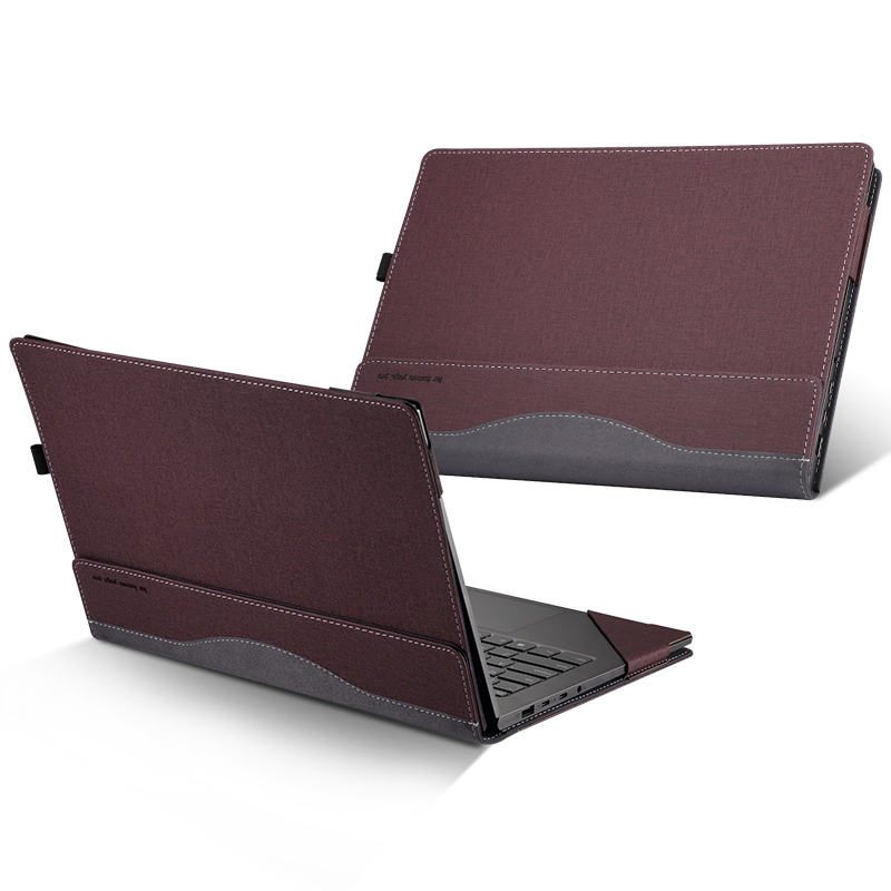 Funda de portátil para Hp Spectre x360 Convertible, funda de forro de 15,6 pulgadas, funda protectora de cuero PU de retales para Serie HP 15-eb