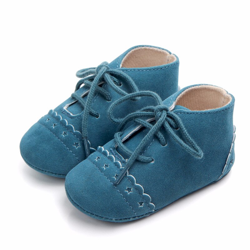 Pu leren babyschoenen unisex baby peuter mocassins babyschoentjes kinderschoenen antislip bebes casual eerste loopschoenen: Groente / 13cm (5.12 in)